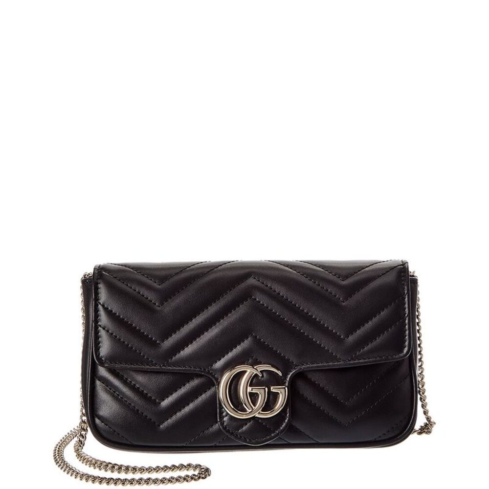 Gucci Gg Marmont Small Leather Shoulder Bag